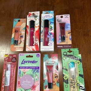 Assorted Lip Gloss and Lipstick Set New Sealed Package